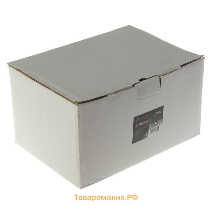 Лебедка электрическая ТУНДРА, 12V, 2500 lb (1.1 т), 1.2 л.с., до 3.3 м/мин, 4.8 мм × 12 м