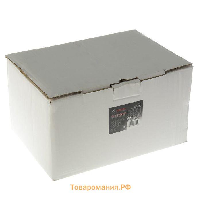 Лебедка электрическая ТУНДРА, 12V, 3000 lb (1.4 т), 1.2 л.с., до 3.3 м/мин, 4.8 мм × 12 м