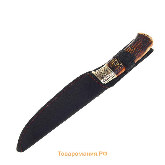 Нож охотничий "Бьёрг" 27,5см, клинок 157мм/3,6мм, с рисунком