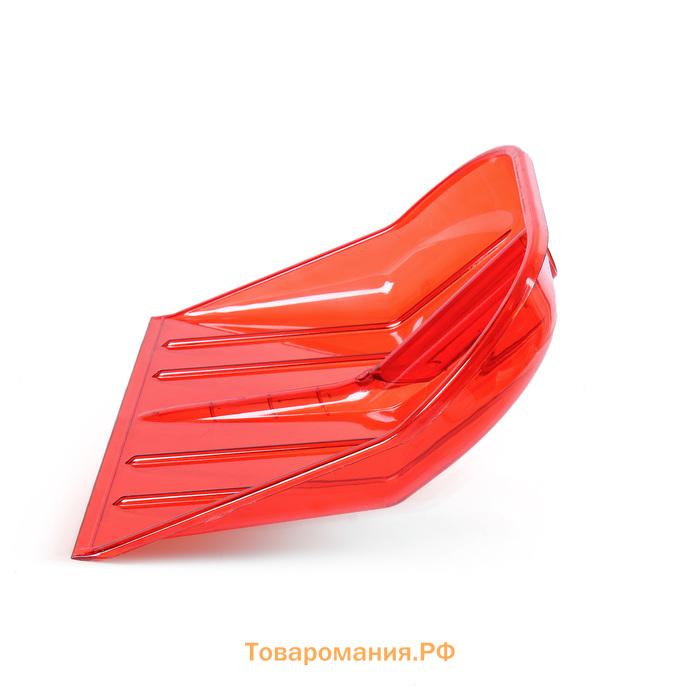 Ковш лопаты для уборки снега, 430×420 мм, поликарбонат, без планки, тулейка 36 мм, МИКС