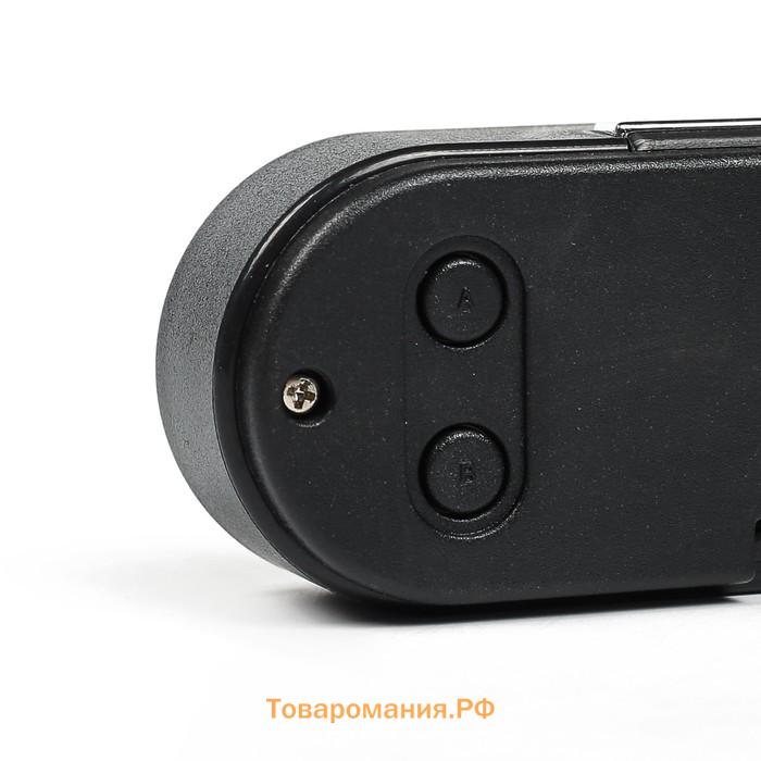 Часы-термометр Cartage, автомобильные с подсветкой, черный