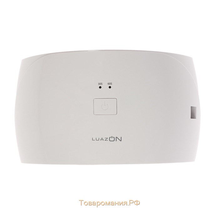 Лампа для гель-лака LUF-20, UV/LED, 24 Вт, 15 диодов, таймер 30/60 с, USB, белая