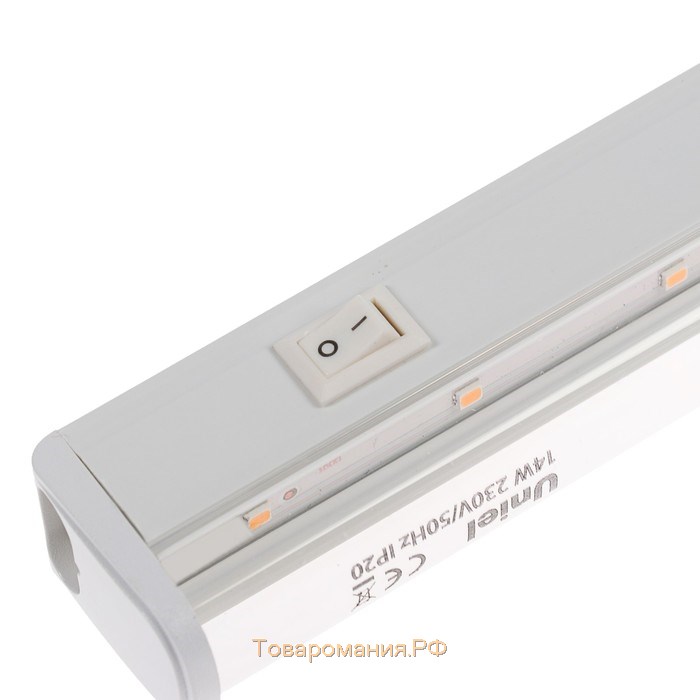 Фитосветильник светодиодный Uniel, 14 Вт, 872 мм, IP20, 220 В, полноспектральный, с выкл.