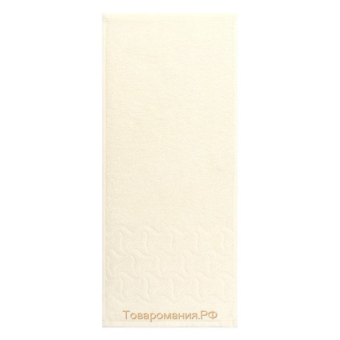 Полотенце махровое «Радуга» цвет молочный, 70х130 см, 295г/м2