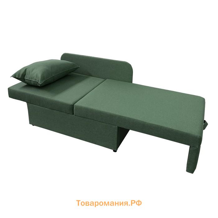 Диван кушетка NEXT NICE, со спальным местом 750×1950 мм, рогожка FOREST