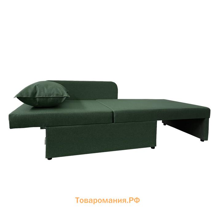 Диван кушетка NEXT NICE, со спальным местом 750×1950 мм, рогожка FOREST