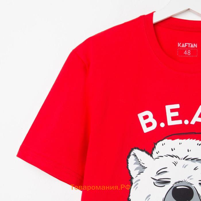 Пижама мужская KAFTAN "Bear" размер 54