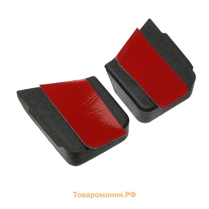 Органайзер-подстаканник на передние стойки авто, черный, набор 2 шт.