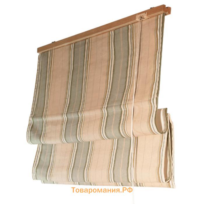 Римская штора «Скансен», размер 160х160 см