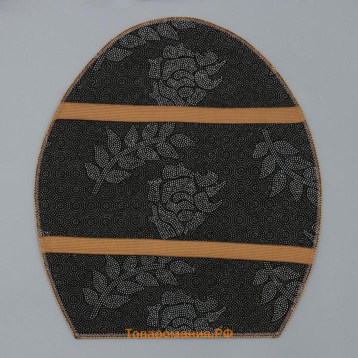 Коврики для ванной и туалета  «Тропический», 3 шт., 50×80 см, 50×40 см, 40×43 см