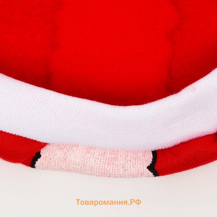 Толстовка для собак Santa, XL (ДС 40, ОГ 50 см)