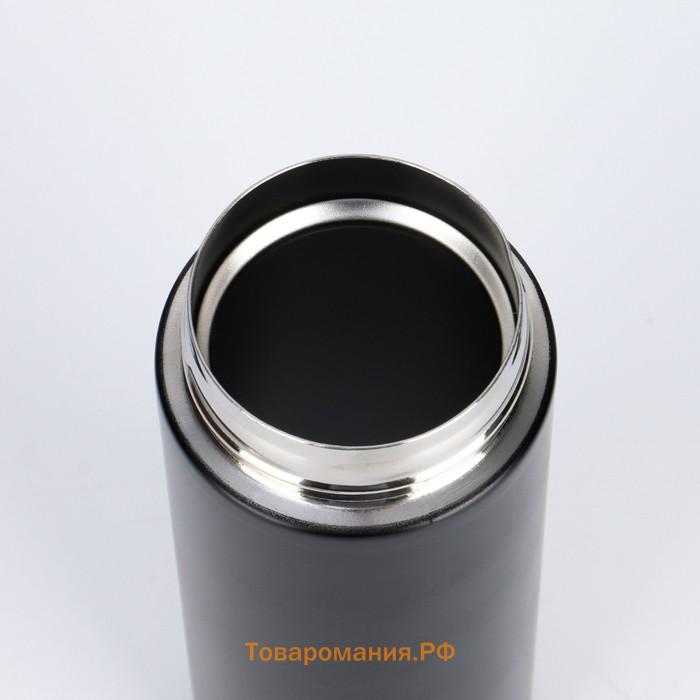 Термокружка, 420 мл, «Любви», сохраняет тепло 8 ч, с термометром