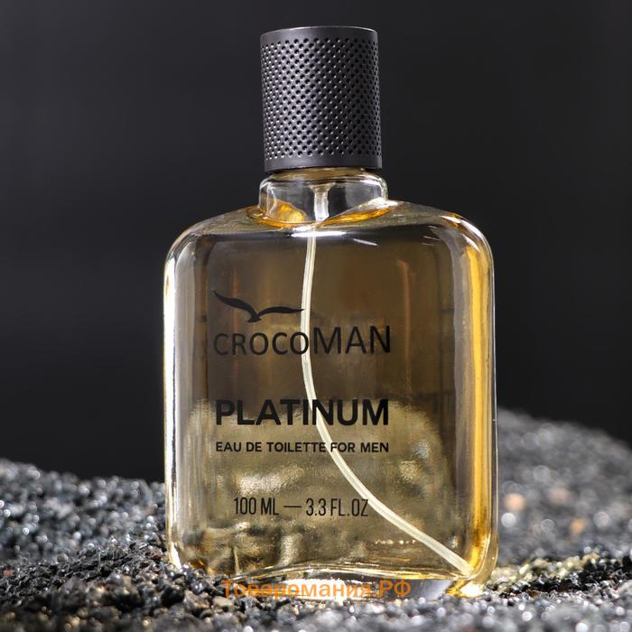 Туалетная вода мужская CrocoMAN Platinum, 100 мл (по мотивам Egoiste Platinum (Chanel)
