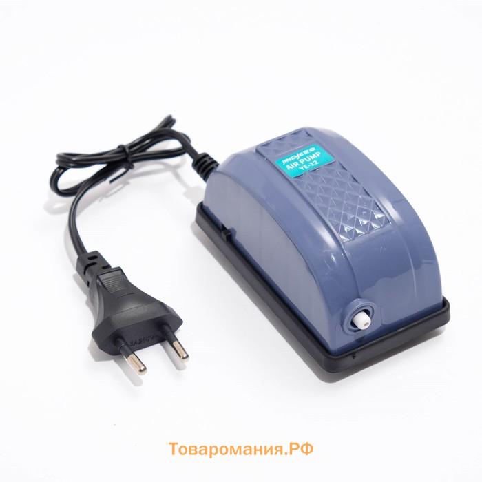 Компрессор для аквариума JINGYE YE-12, для аквариума, 3,5 л/мин, 3 Вт