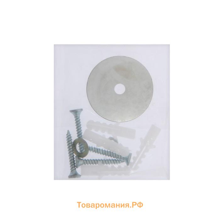 Сейф-ключница кодовая ТУНДРА, металл, пластик, оранжевый