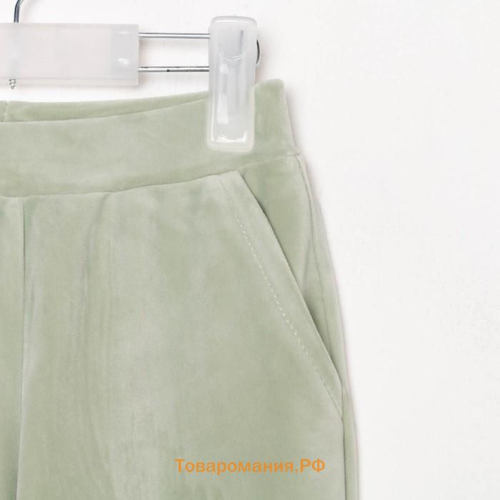Костюм детский (толстовка, брюки) KAFTAN "Basic line" р.34 (122-128), зеленый