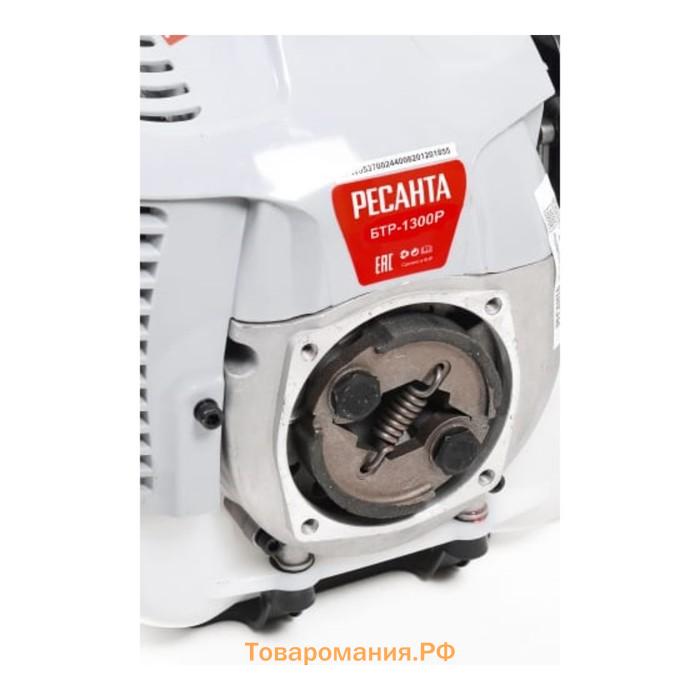 Триммер бензиновый "Ресанта" БТР-1300Р, леска/нож, 1.7 л.с, 1.3 кВт, 9500 об/мин