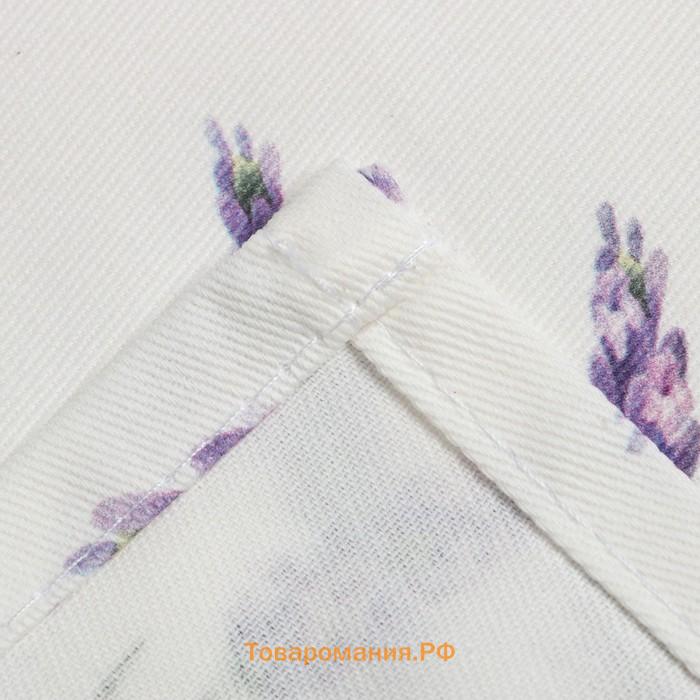 Полотенце "" Lavender (вид 2) 40х73 см, 100% хл, саржа 190 гр/м2