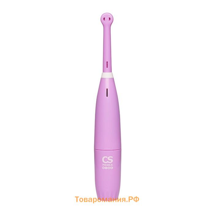 Электрическая зубная щетка CS Medica KIDS CS-463-G, 18000 движ/мин, 2хААА, розовая