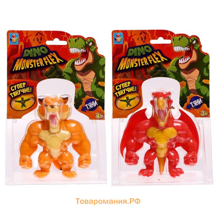 Тянущаяся фигурка Monster Flex. Dino, 14 см, 14 видов, МИКС