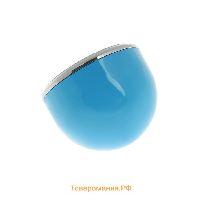 Часы автомобильные, внутрисалонные, d=4.5 см, синие