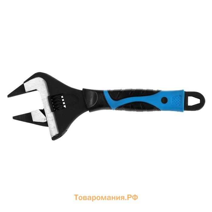 Ключ разводной с очень тонкими губками ТУНДРА, 2К рукоятка, толщина 3.5 мм, до 50 мм, 250 мм