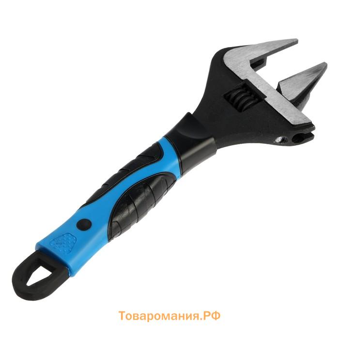 Ключ разводной с очень тонкими губками ТУНДРА, 2К рукоятка, толщина 3.5 мм, до 50 мм, 250 мм