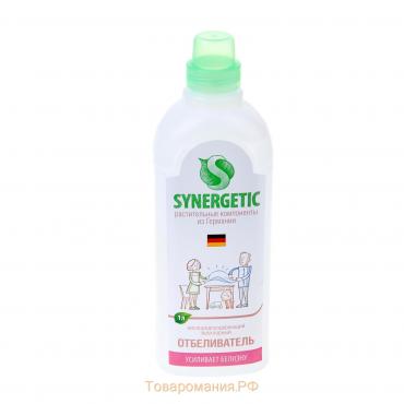 Отбеливатель Synergetic, гель, для белья и поверхностей, 1 л