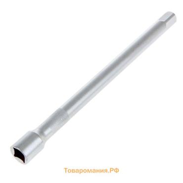 Удлинитель для воротка ТУНДРА, квадрат 1/2", 250 мм, CrV