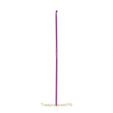 Крючок для вязания, d = 2,5 мм, 15 см, цвет МИКС