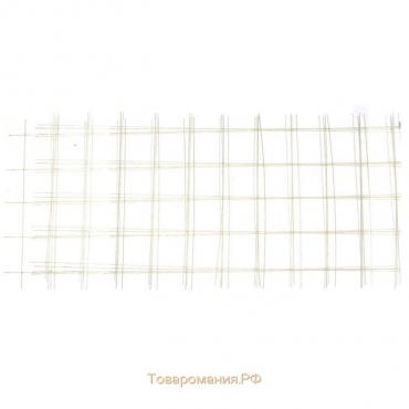 Сетка кладочная стеклопластиковая ТУ, 100х100 мм диаметр 2,5 мм, лист 1500*500