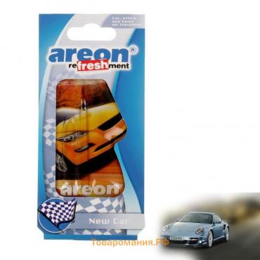 Ароматизатор подвесной Areon Refreshment гелевый, новая машина 704-025-909
