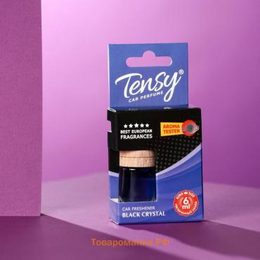Ароматизатор в машину Tensy, чёрный лед, бутылочка, 6 мл, ТВ-11