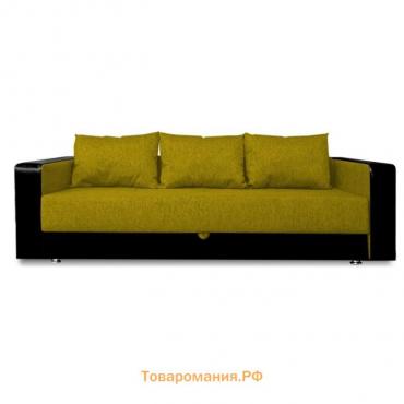 Диван «ЛИДЕР», со спальным местом, обивка ОLIVA/SUNNY DARK BROWN