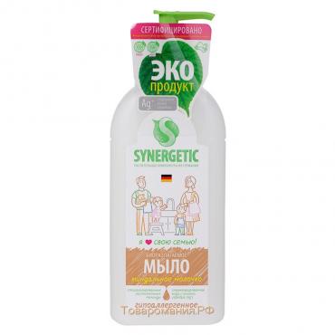 Жидкое мыло Synergetic "Миндальное молочко", 500 мл