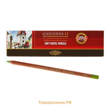 Пастель сухая в карандаше Koh-I-Noor GIOCONDA 8820/07 Soft Pastel, зелёный перманент