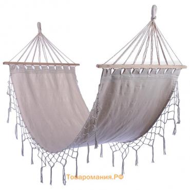 Гамак Maclay, 200×80 см, брезент, бежевый