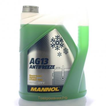 Антифриз MANNOL Antifreeze AG13 Hightec -40С, зеленый, 5 кг