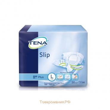 Подгузники для взрослых Tena Slip Plus, размер L (100-150 см), 30 шт