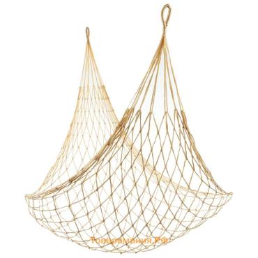 Гамак maclay, 200×80 см, плетёный, бежевый