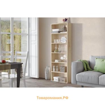 Стеллаж Лофт, 600х240х1810, Дуб сонома