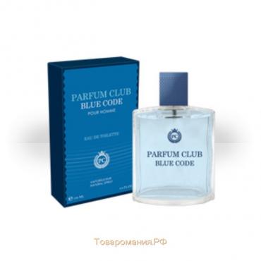 Туалетная вода мужская Parfum Club Blue Code, 100 мл (по мотивам Blue Label (Givenchy)