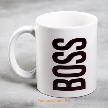 Кружка керамическая BOSS, 320 мл
