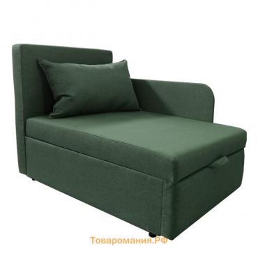 Диван кушетка NEXT NICE, со спальным местом 750×1950 мм, рогожка FOREST