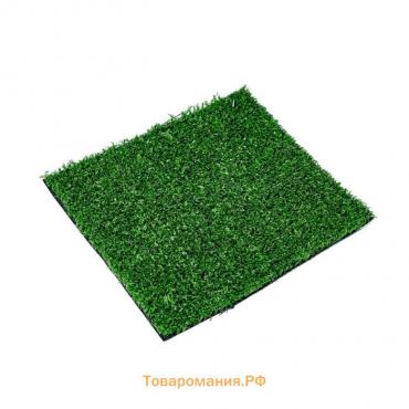 Газон искусственный, ландшафтный, ворс 15 мм, 2 × 2 м, зелёный