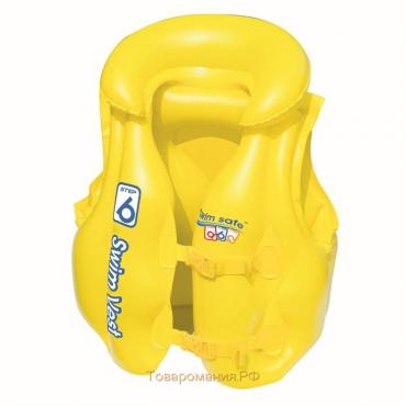 Жилет надувной Swim Safe, ступень B, 51 х 46 см, 3-6 лет, 32034 Bestway