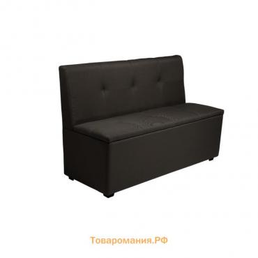 Кухонный диван "Юлия-1,4" 1400х830х550, рогожка Grafit