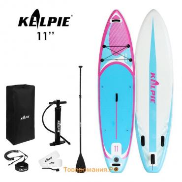 SUP доска надувная универсальная KELPIE 11", 335х80х15 см