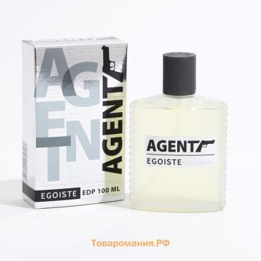 Парфюмерная вода мужская Agent Egoiste, 100 мл (по мотивам Egoiste Platinum (Chanel)