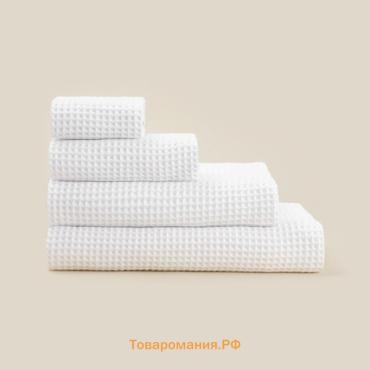 Полотенце вафельное SL HOME: Basic "Блан де Блан" 50х90 см, 100% хлопок, 340 г/м2